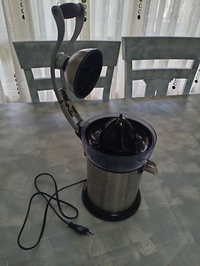 Exprimidor cómodo acero inoxidable