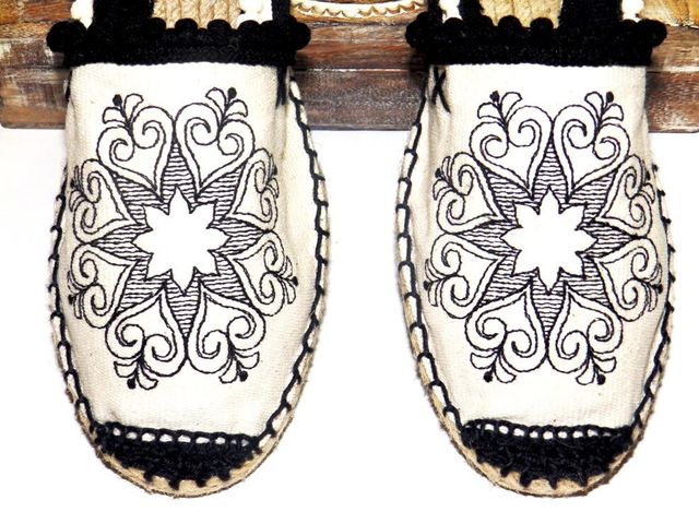 Alpargatas bordado mandala