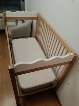 Cuna de madera