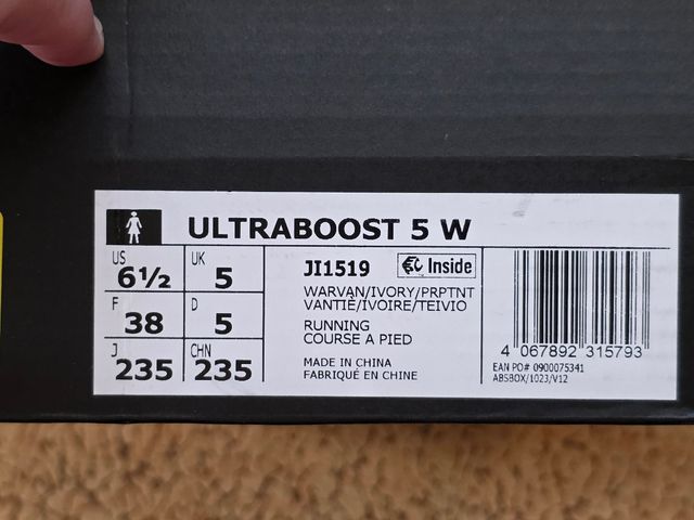 Adidas Ultraboost 5 Tie-Dye estampadas n38