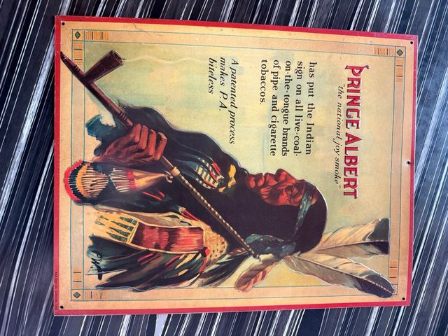 Placa Prince Albert vintage