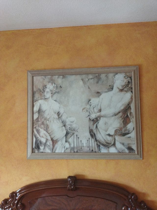 Cuadro decorativo - figuras clásicas