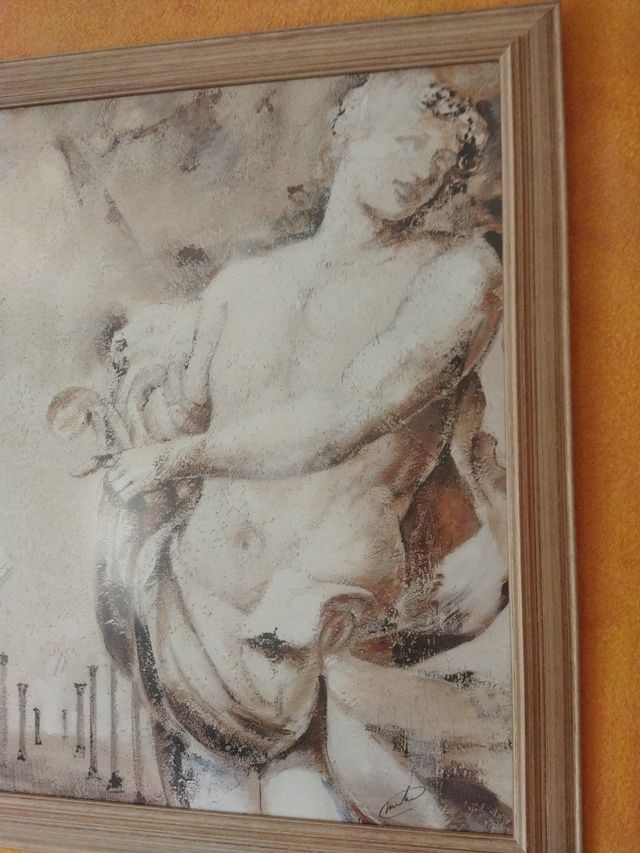 Cuadro decorativo - figuras clásicas