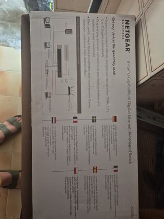 Switch 10G NETGEAR ProSafe XS508M 8 puertos 10g