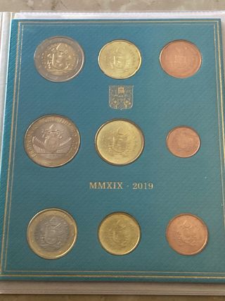 Monete Vaticano 2019 - 9 pezzi