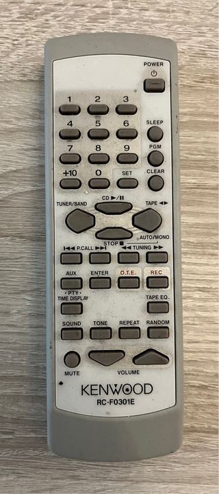 Minicadena Kenwood RXD-M35 marrón