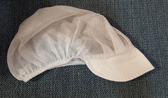 Gorras de Malla Recogepelo Alimentaria Blanca