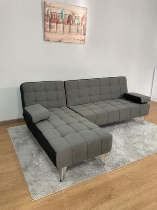 Sofá cama chaiselongue - 3 colores - Nuevo