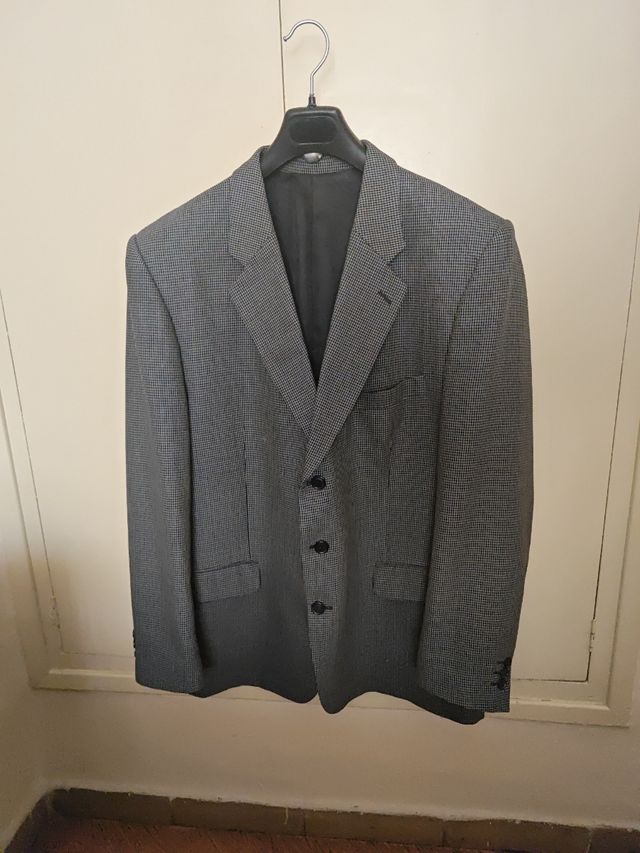 Chaqueta traje gris oscuro