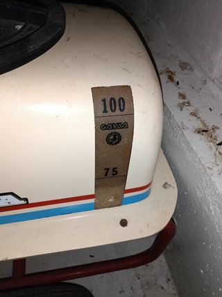 Motobomba fumigadora grande..