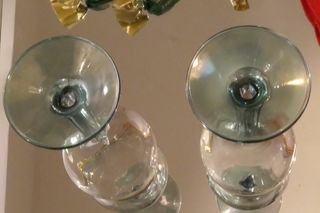 12 Calici Cristal 3A collection stelo lungo Italy