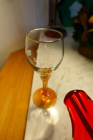 12 Calici Cristal 3A collection stelo lungo Italy