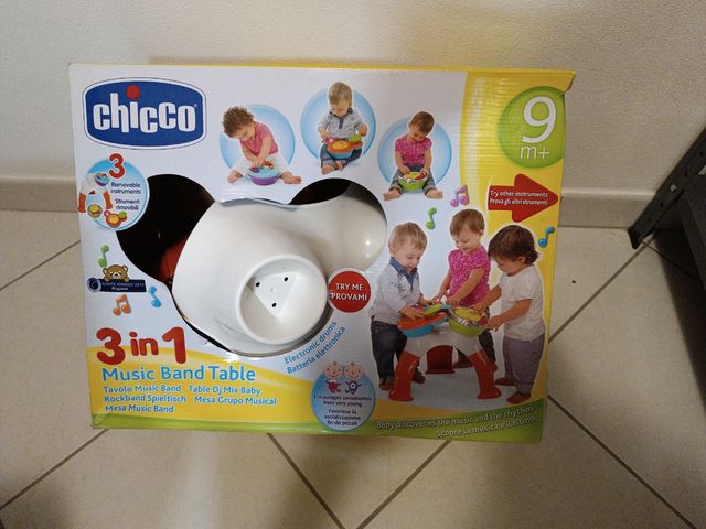 Chicco Music Band Tavolo 3 in 1