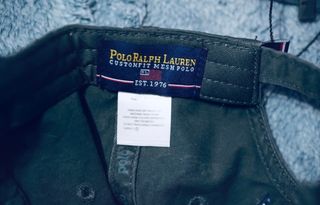 Gorra Ralph Lauren Gris