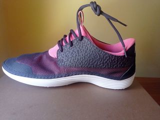 Zapatillas Nike Solarsoft mocassin - Negras y Rosa
