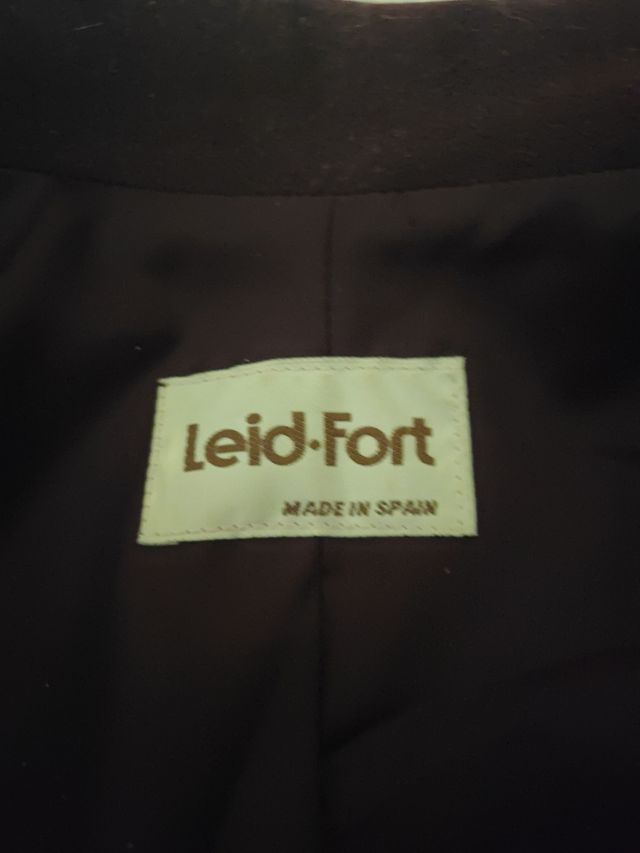 Abrigo de lana y cashmere