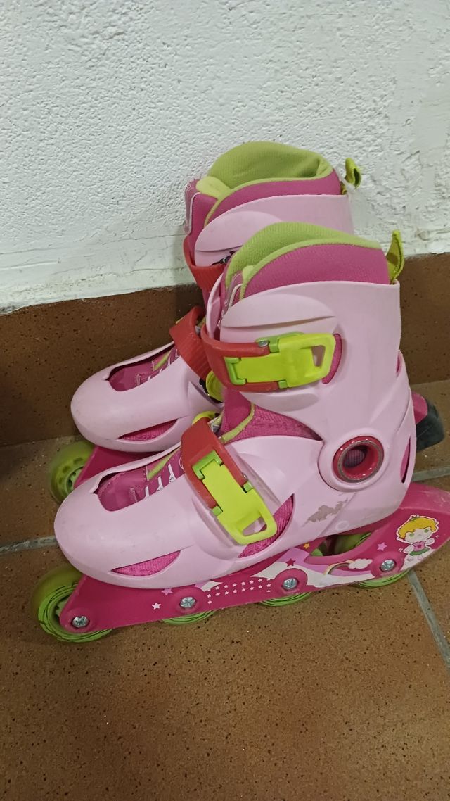 Patines Oxelo Play 3 Rosa niña