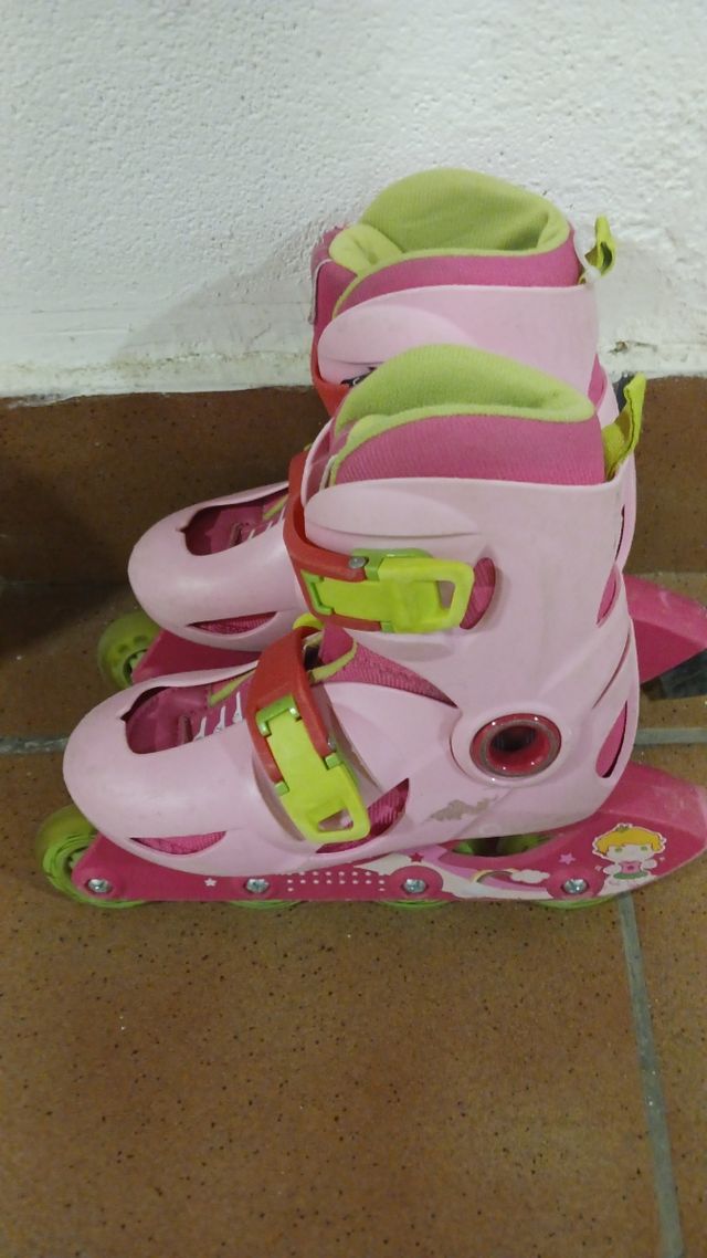 Patines Oxelo Play 3 Rosa niña