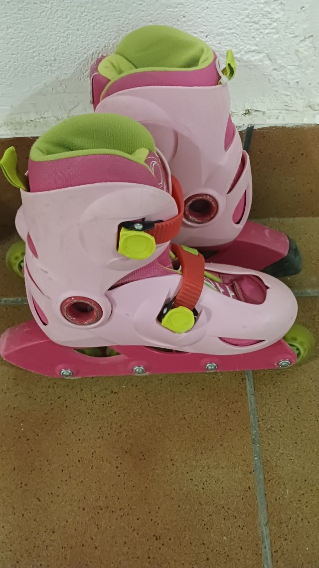 Patines Oxelo Play 3 Rosa niña