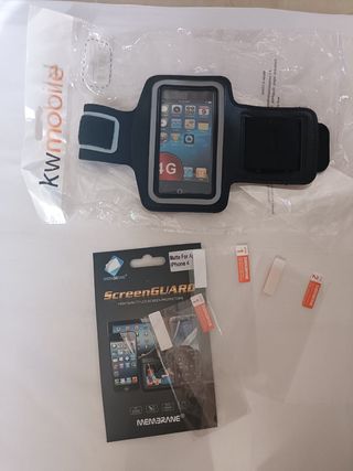 Fascia sportiva iPhone 4 + pellicole