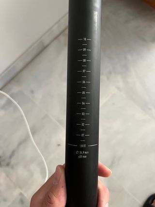 Tija carbono 34,9mm - Bicicleta
