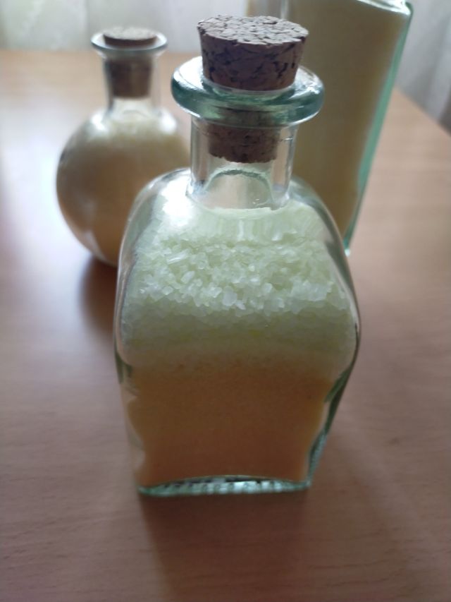 Botellas sales de baño, 3e las 3.