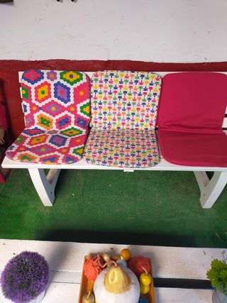 Cojines asiento exterior - 5 uds