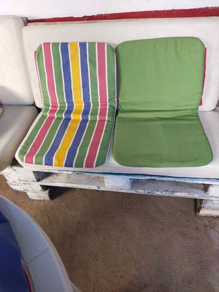 Cojines asiento exterior - 5 uds
