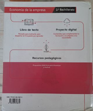 Economía de la empresa 2.º Bachillerato