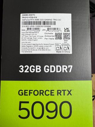 MSI RTX 5090 Ventus 3X 32GB OC GDDR7 Nueva!
