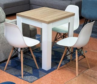 Mesa comedor extensible + 4 sillas