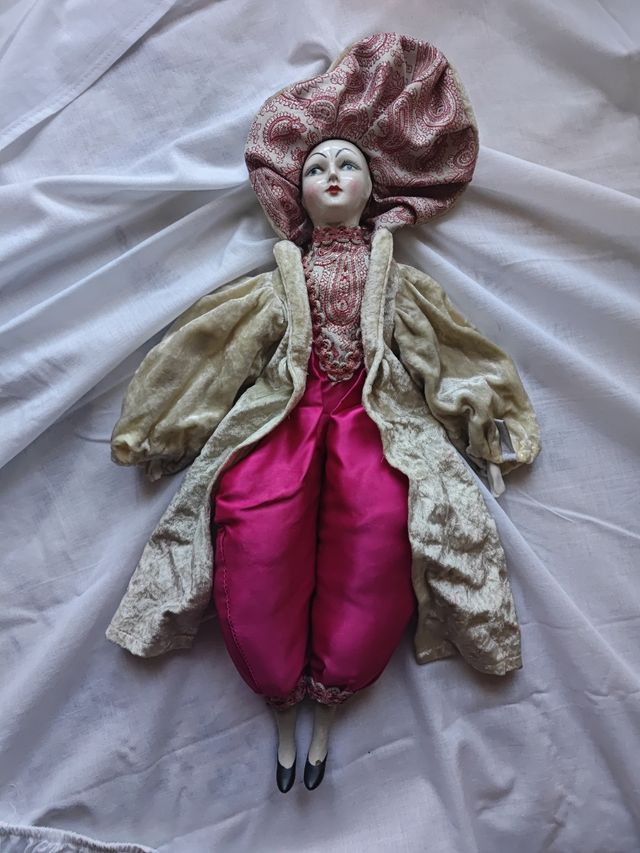 Muñeca porcelana vintage