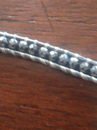 Bracciale avvolgente Nakamol grigia 
