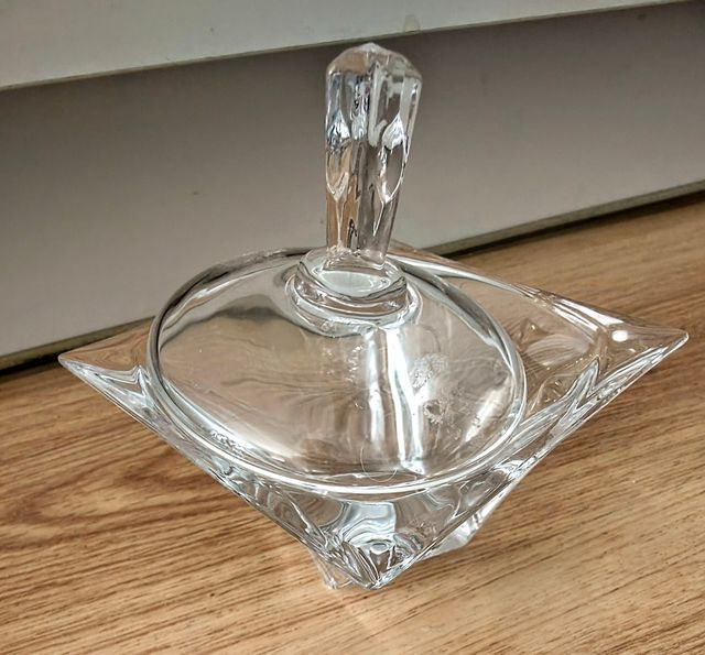 Azucarero Cristal Vintage