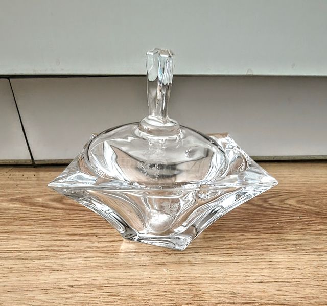 Azucarero Cristal Vintage