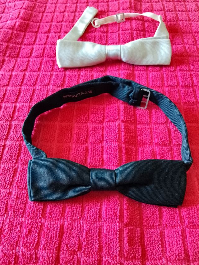 Papillon vintage in seta anni 50/60