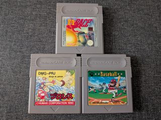 Pack Game Boy: F-1 Race, Pro-Wrestling, Béisbol