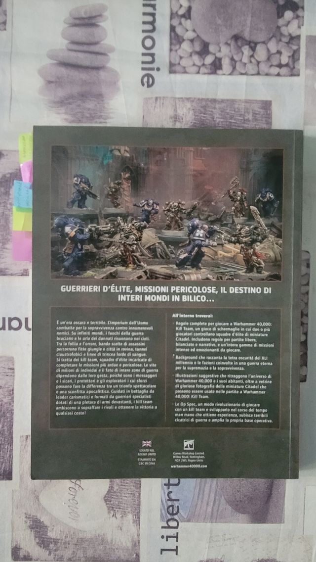 Lotto libri Kill Team (ITA) - Warhammer 40k