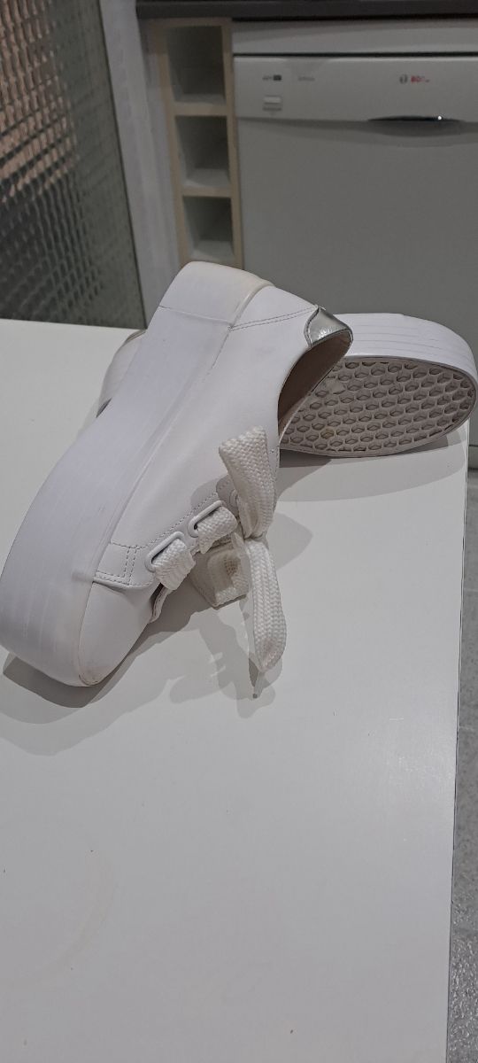 Zapatillas blancas plataforma
