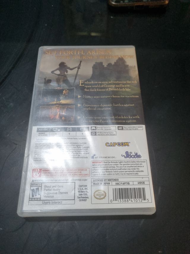 Dragon's Dogma Dark Arisen - Nintendo Switch