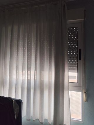 Cortina habitación juvenil corta