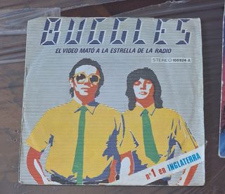 Single Vinilo Buggles - El Video Mató