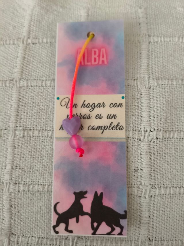 Marcapáginas personalizados