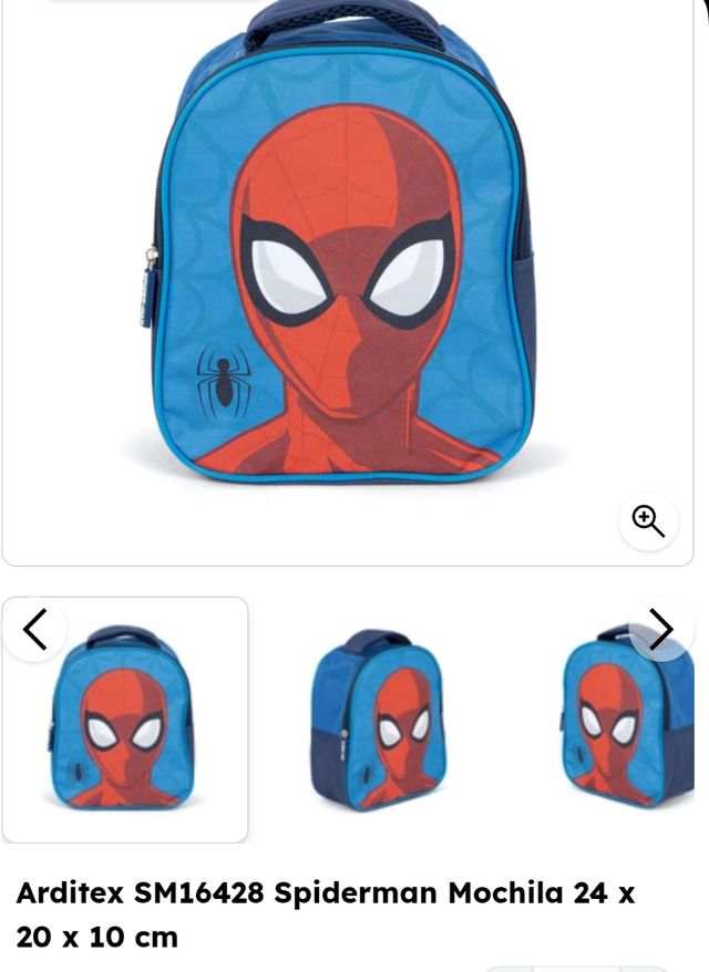 Zaino Spiderman per Bambini