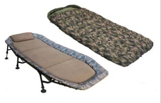 Cama y saco de dormir CarpFishing