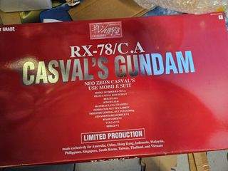 Gundam RX-78/C.A Casval 1/60