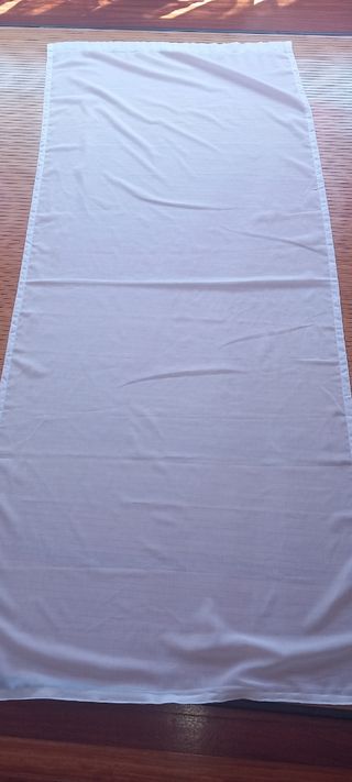 Tende bianche traslucide - 3 pannelli