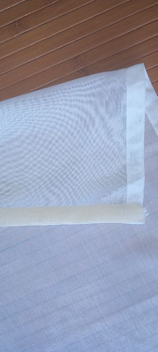 Tende bianche traslucide - 3 pannelli