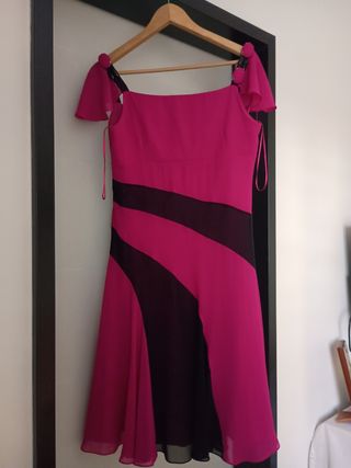 Vestito Gattinoni Pink&Black Tg.XL