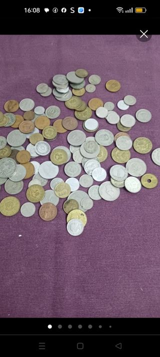 Monedas, billetes y sellos antiguos